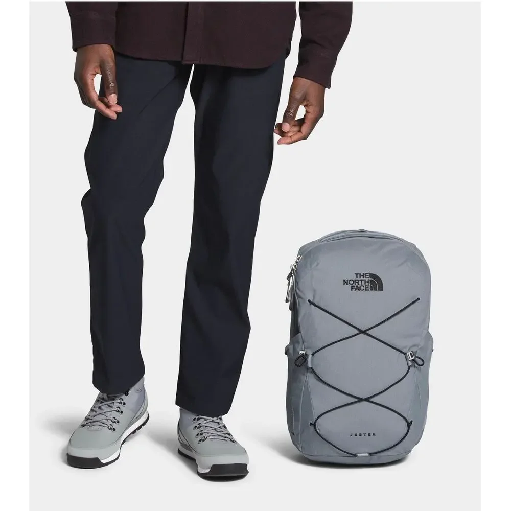 The North Face Men's Jester Laptop Backpack in Mid Gray Dark Heather